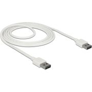 DeLOCK 85194 USB-kabel USB 2.0 2 m USB A Wit
