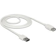 DeLOCK 85200 USB-kabel USB 2.0 2 m USB A Wit