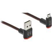 DeLOCK 85265 USB-kabel USB 2.0 0,5 m USB A Micro-USB B Zwart