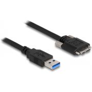 DeLOCK 87801 USB-kabel USB 3.2 Gen 1 (3.1 Gen 1) 3 m USB A Micro-USB B Zwart