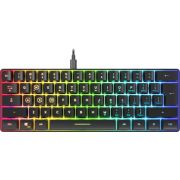 SPEEDLINK LETOS RGB Gamen RF draadloos + USB Engels Zwart Toetsenbord