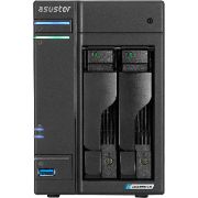 Asustor LOCKERSTOR 2 Gen2 + (AS6702T v2) NAS Desktop Intel&reg; Celeron&reg; N5105 4 GB DDR4 0 TB ADM Zwart