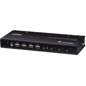 ATEN CS784H KVM-switch Zwart