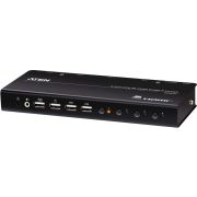 ATEN CS784H KVM-switch Zwart
