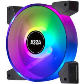 Azza HURRICANE II Computer behuizing Luchtkoeler 12 cm Zwart, Wit