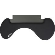 BakkerElkhuizen ErgoSlider Plus polssteun Spaanplaat, Kunststof, Polyurethaan (PU), Staal Zwart, Don
