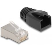 DeLOCK 66989 kabel-connector RJ50 Zwart, Zilver