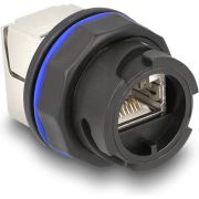 DeLOCK 67047 kabel-connector RJ45 Zwart, Metallic