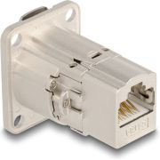 DeLOCK 67062 tussenstuk voor kabels RJ45 Zilver