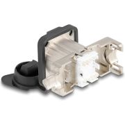 DeLOCK 67063 kabel-connector RJ45 Zwart, Metallic