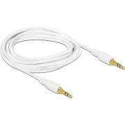 DeLOCK 85550 audio kabel 2 m 3.5mm Wit