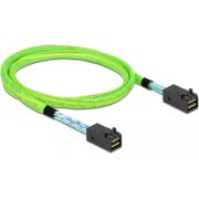 DeLOCK 86625 Serial Attached SCSI (SAS)-kabel 1 m 64 Gbit/s Groen