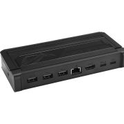 ASUS ROG Bulwark Dock (2025) DG300 dockingstation voor mobiel apparaat Tablet/smartphone/laptop Zwar