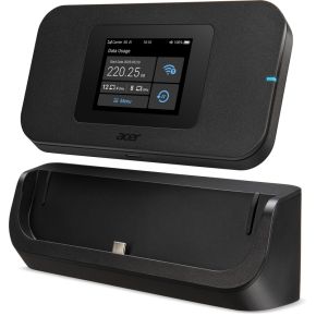Acer Connect Enduro M4D draadloze router Dual-band (2.4 GHz / 5 GHz) 5G Zwart