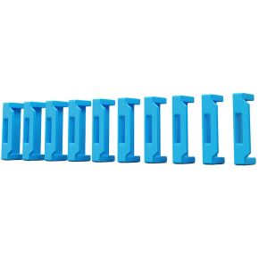 Lindy 40321 poortblokker HDMI Blauw Acrylonitrielbutadieenstyreen (ABS) 10 stuk(s)