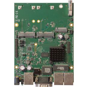 Mikrotik RBM33G bedrade router Zwart, Groen, Grijs