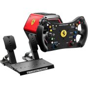 Thrustmaster T818 Ferrari 488 GT3 Simulator Zwart, Rood Stuurwiel + pedalen PC