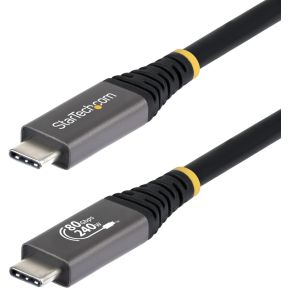 StarTech.com 1,5m USB4 Kabel, 80Gbps, USB-IF Gecertificeerde USB-C Kabel, 240W PD, 8K 120Hz/4K 240Hz