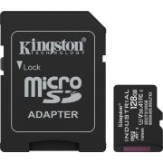 Kingston Technology 128GB microSDXC Industrial C10 A1 pSLC-kaart + SD-adapter