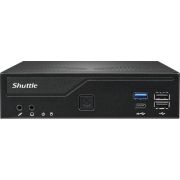 Shuttle XP slim DH610V2 PC/workstation barebone 1,35L maat pc Zwart Intel H610 LGA 1700