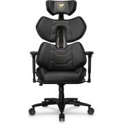 COUGAR Terminator Elite Gold PC-gamestoel Gecapitonneerde zitting Zwart, Goud