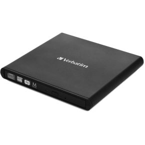 Verbatim External Slimline CD/DVD Writer optisch schijfstation DVD±RW Zwart