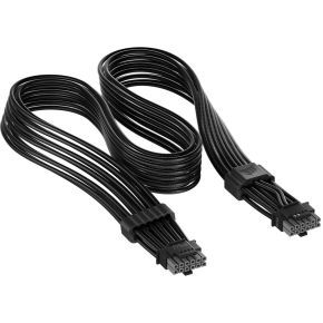 Corsair ThermalProtect Universal PCIe 5.1 600W 12V-2x6 Cable Black