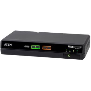 ATEN 2-poorts USB 5K DisplayPort/HDMI universele beveiligde KVM-switch (PSD PP v4.0-compatibel)