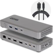 StarTech.com 208UE-USB4-DOCK laptop dock & poortreplicator Bedraad Grijs