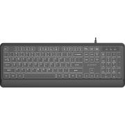 Gembird KB-UML-04 Universeel USB International Zwart Toetsenbord
