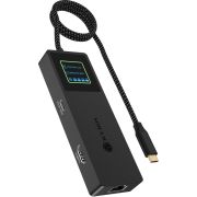 ICY BOX Spade Dock 4038 Bedraad USB 3.2 Gen 2 (3.1 Gen 2) Type-C Zwart