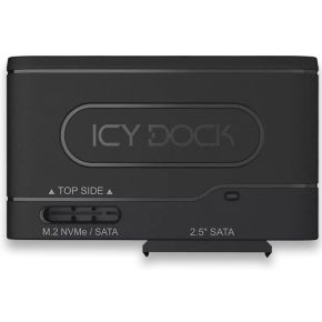 Icy Dock EZ-Adapter MB104U-1SMB USB 3.2 Gen 2 (3.1 Gen 2) Type-C Zwart