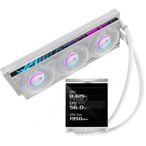 ASUS ROG Strix LC IV 360 ARGB LCD White Edition