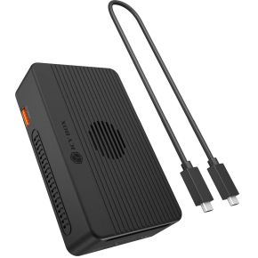 ICY BOX Heart RAID 2818 Bedraad USB4 Zwart