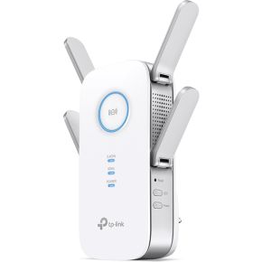 TP-Link RE650(EU) netwerkextender Netwerkzender Wit 10, 100, 1000 Mbit/s