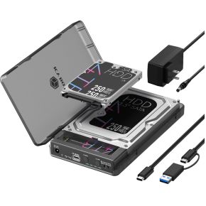 ICY BOX IB-3882MSCL-CU31 HDD-/SSD-behuizing Zwart M.2/2.5 /3.5