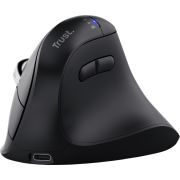 Trust Vyran Ergonomische draadloze hyperscrolmuis voor meerdere apparaten