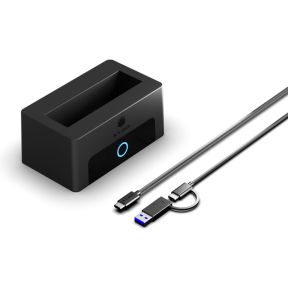 ICY BOX IB-1123M-CU31 USB 3.2 Gen 2 (3.1 Gen 2) Type-C Zwart