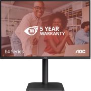 AOC E4 X24E4U computer 61 cm (24") 1920 x 1200 Pixels Full HD LED Zwart monitor