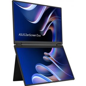 ASUS ZenScreen Duo MB14FCD Draagbare monitor Zwart 35,6 cm (14 ) LCD 1920 x 1200 Pixels