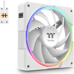 Thermaltake TS120 White Computer behuizing Luchtkoeler 12 cm Wit