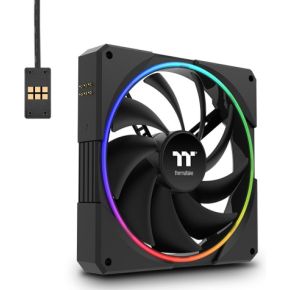 Thermaltake TS140 Black Computer behuizing Luchtkoeler 14 cm Zwart