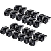 StarTech.com C6KEY110BK24PK keystonemodule