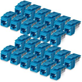 StarTech.com C6KEY110BL24PK keystonemodule