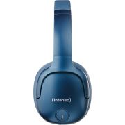 Intenso O400HA Hoofdtelefoons Draadloos Handheld Muziek/Voor elke dag Bluetooth Blauw