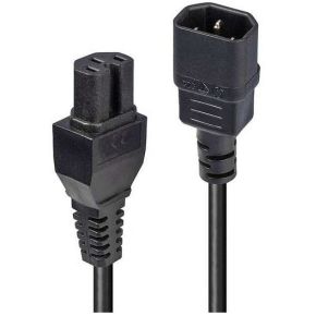 Lindy 30403 electriciteitssnoer Zwart 5 m IEC C14 IEC C15