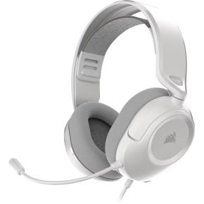 Corsair HS35 v3, White Headset Bedraad Hoofdband Gamen Wit