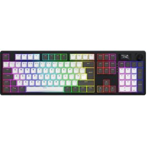 HATOR Skyfall 100 Pro Wireless toetsenbord Gamen USB + RF Wireless + Bluetooth, Aurum Vanila Linear