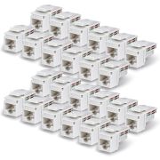 StarTech.com C6KEY110WHE24PK keystonemodule