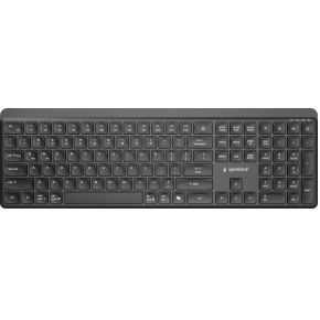 Gembird KB-WPS-03 toetsenbord Kantoor RF-draadloos + Bluetooth QWERTY US International Zwart